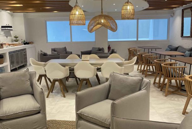Your Mykonian Luxury Lounge (Main Terminal)