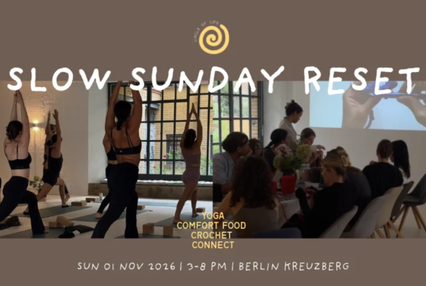 Yoga and crochet workshop