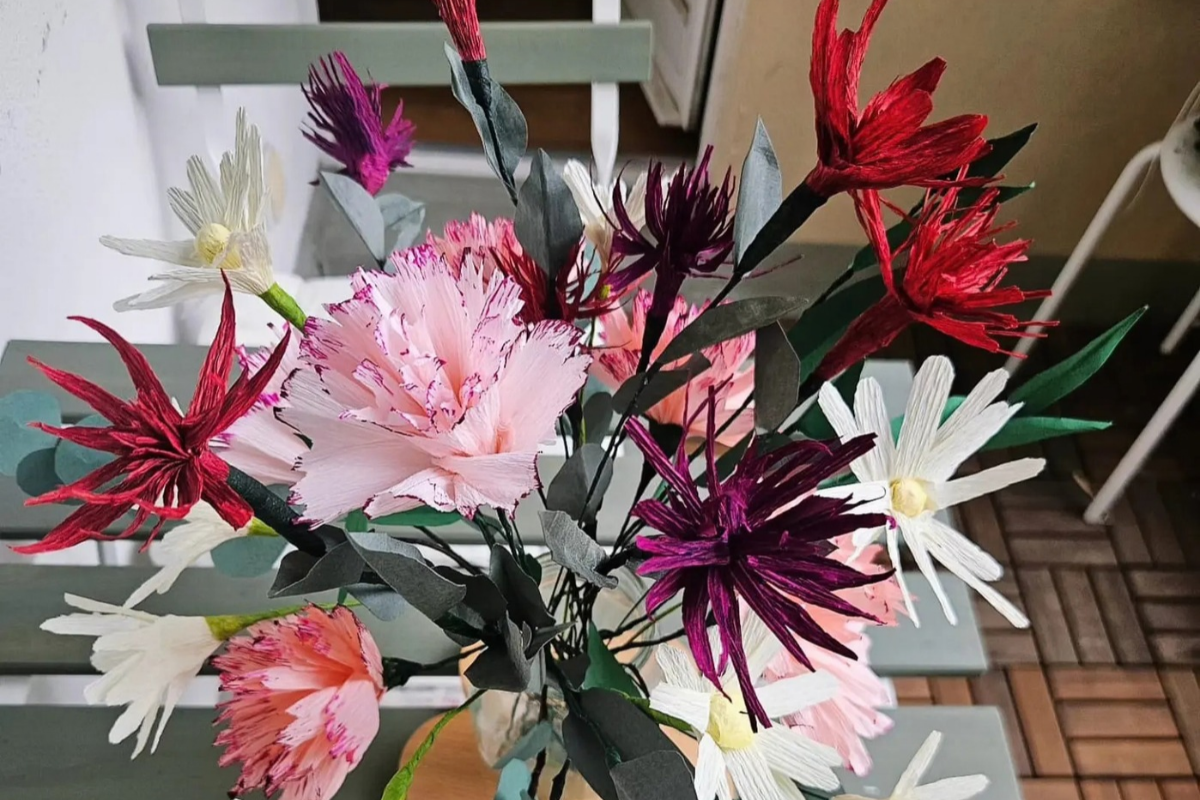 Paper flower workshop